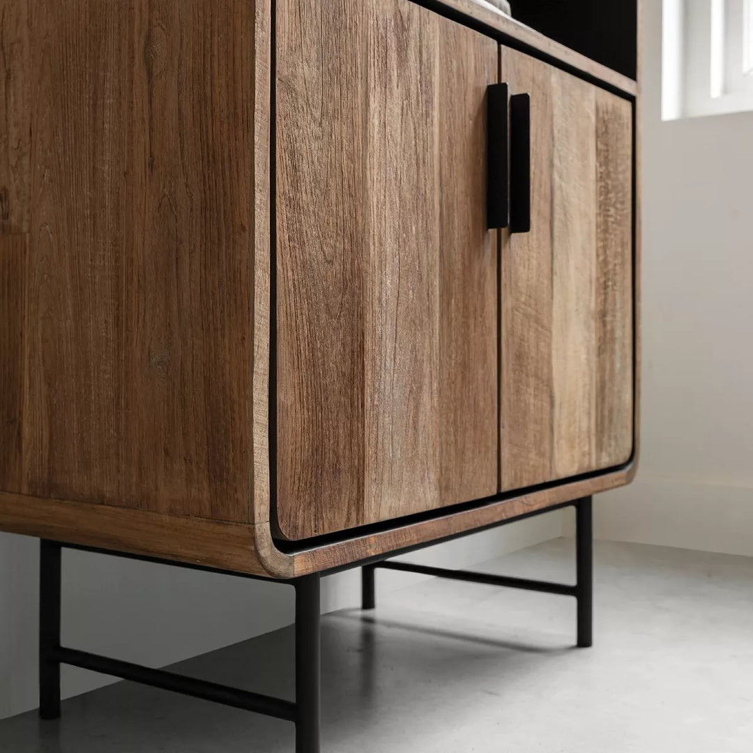 Evo Bookcase - Recycled Teakwood