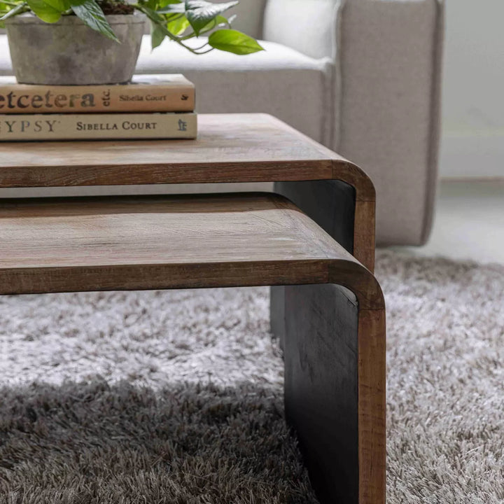 Evo Nesting Coffee Table - Recycled Teakwood
