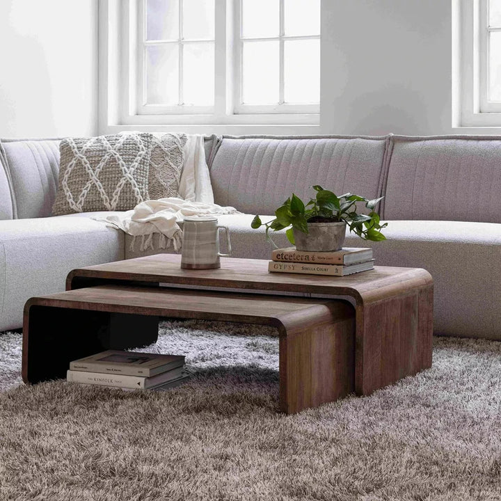 Evo Nesting Coffee Table - Recycled Teakwood