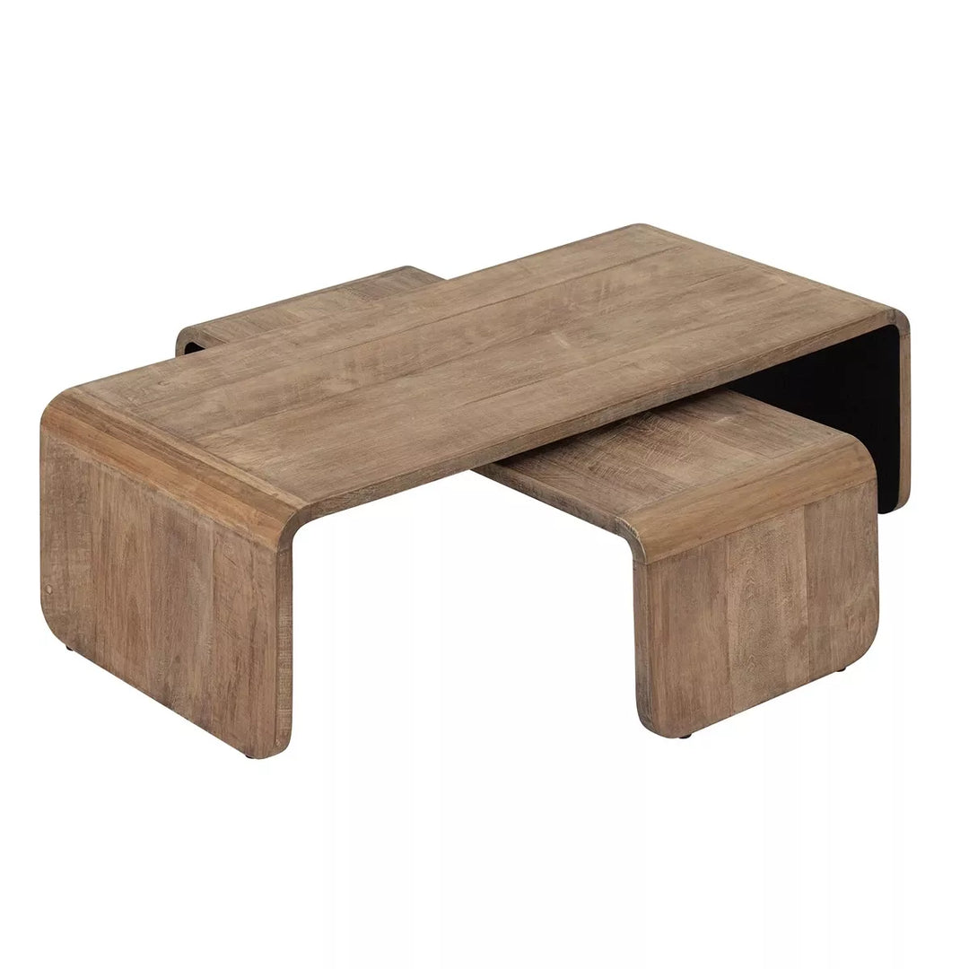 Evo Nesting Coffee Table - Recycled Teakwood