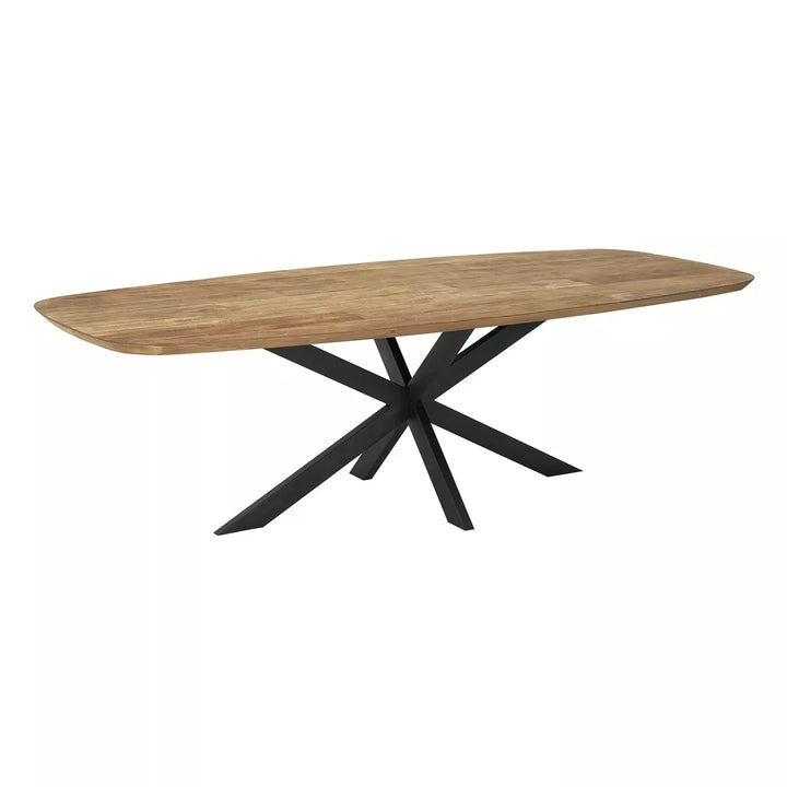 Evo Oval Dining Table - Recycled Teakwood