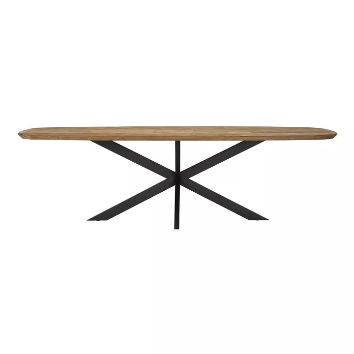 Evo Oval Dining Table - Recycled Teakwood