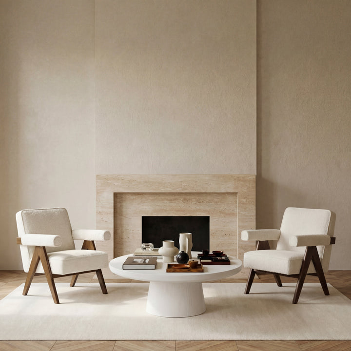 Emory Accent Chair - Snow