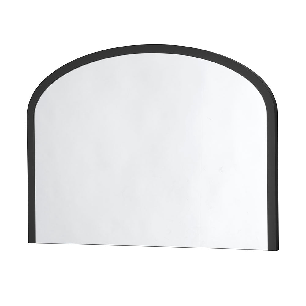 Olivia's Ember Mantle Wall Mirror in Black