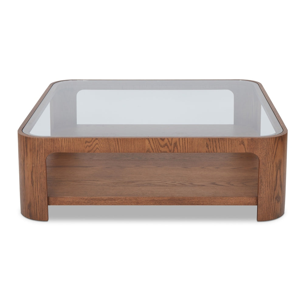 Espiga Square Coffee Table - Brushed Brown LiangAndEimil 1