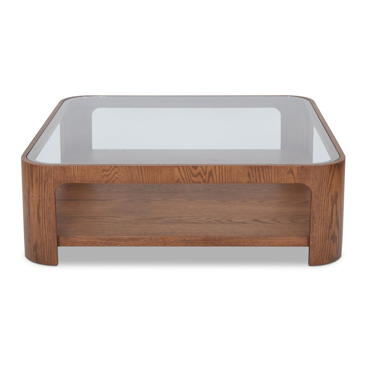Espiga Square Coffee Table - Brushed Brown LiangAndEimil 1