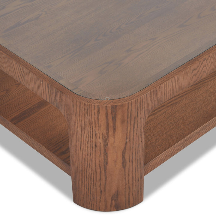 Espiga Square Coffee Table - Brushed Brown LiangAndEimil 4