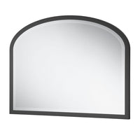 Olivia's Amara Mantle Wall Mirror in Black