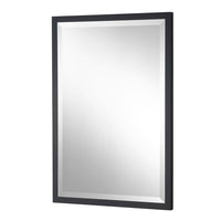 Olivia's Amara Rectangular Mirror in Black