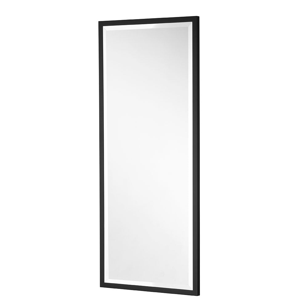 Olivia's Amara Rectangular Mirror in Black