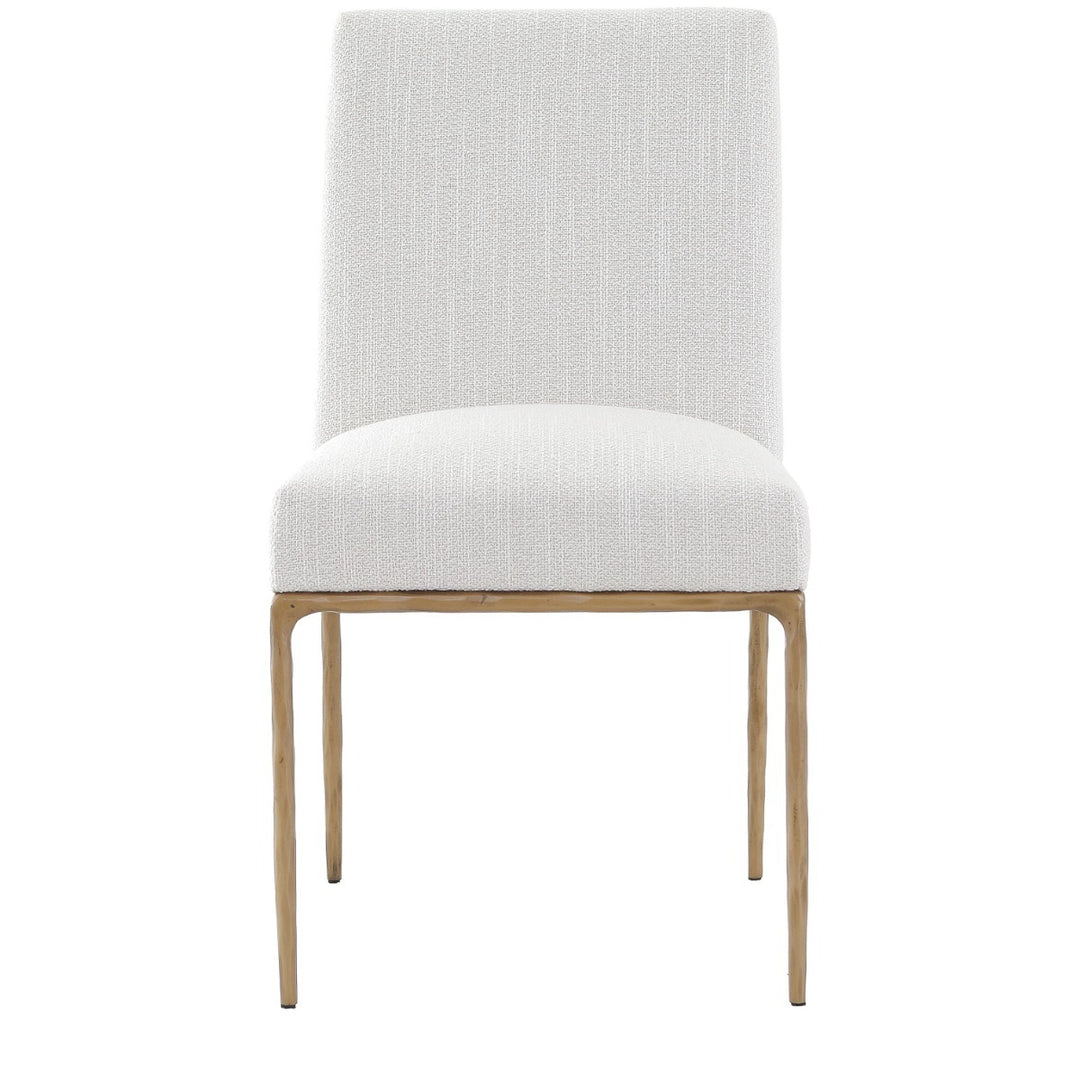 Sloane Dining Chair - Aged Brass Keiichi 1