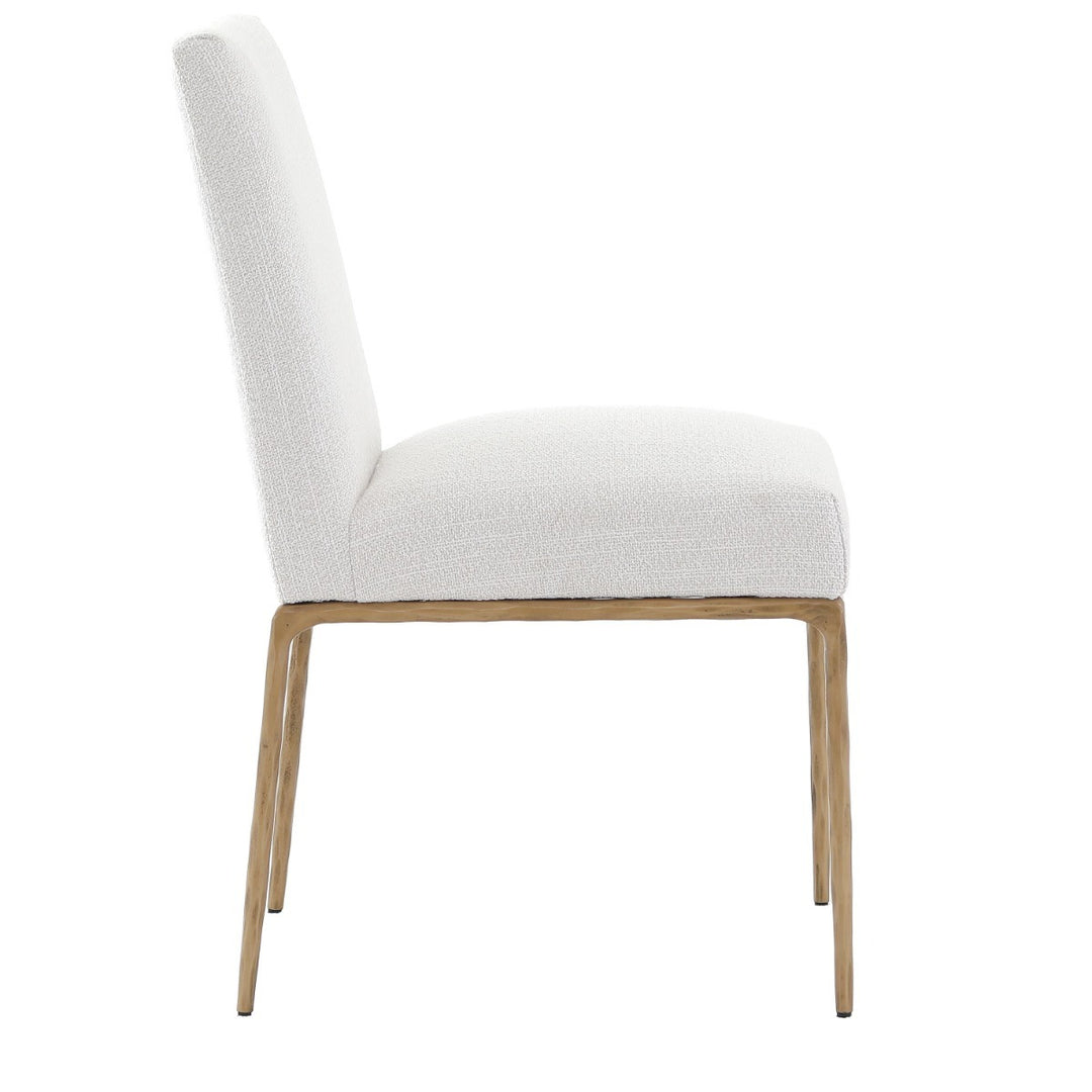 Sloane Dining Chair - Aged Brass Keiichi 6