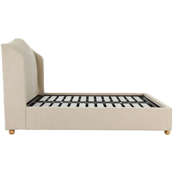 Wilmcote Winged Upholstered Bed