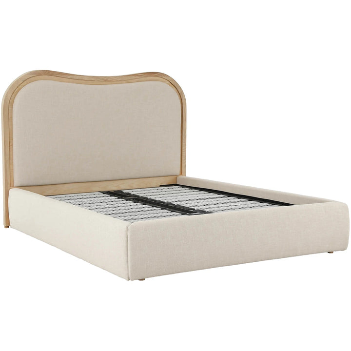 Sandord Curved Upholstered Bed
