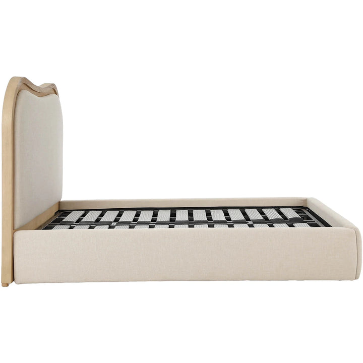 Sandord Curved Upholstered Bed