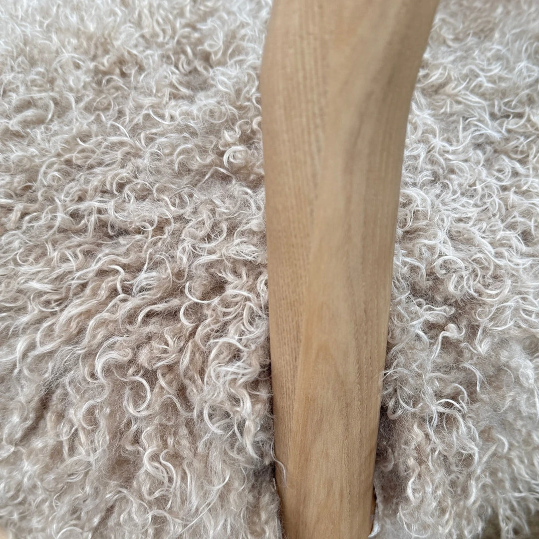 Bourton Dining Chair - Faux Mongolian Fur