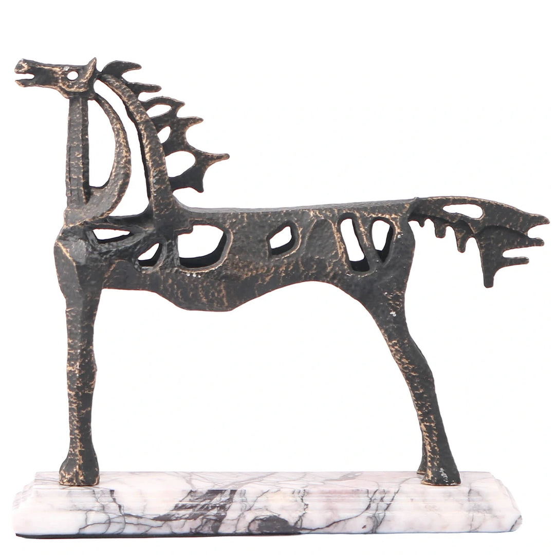Horse Sculpture - Dark Bronze