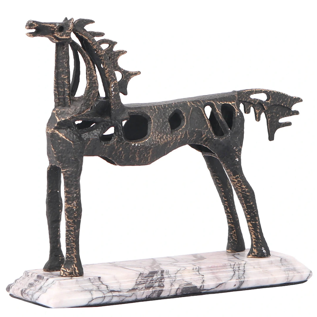 Horse Sculpture - Dark Bronze