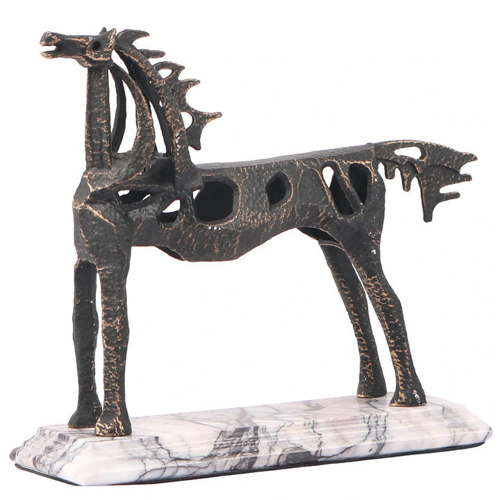 Horse Sculpture - Dark Bronze