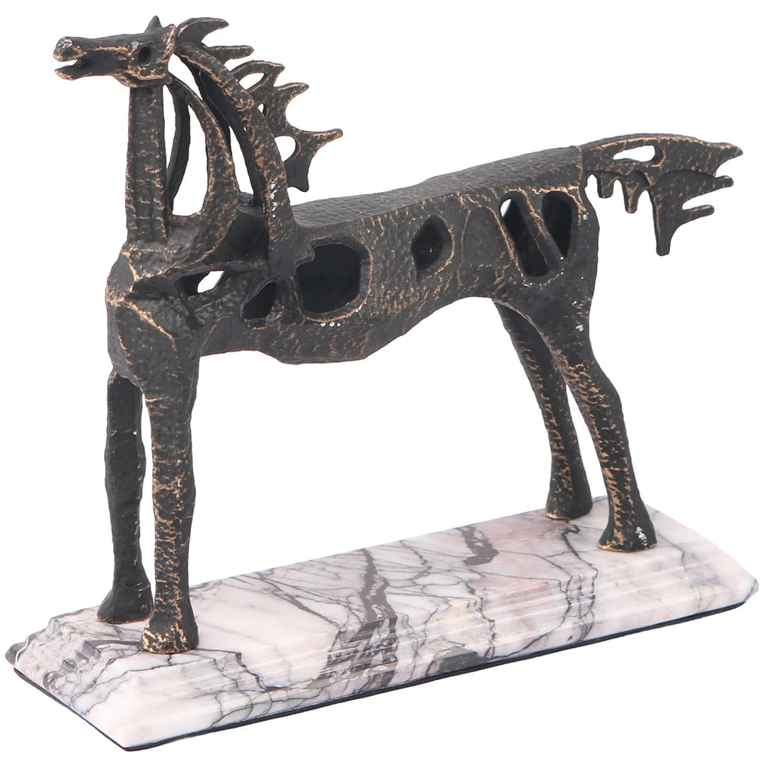 Horse Sculpture - Dark Bronze