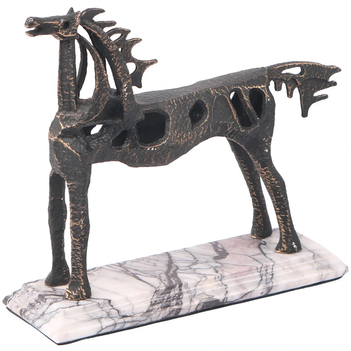 Horse Sculpture - Dark Bronze