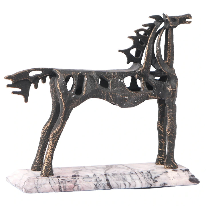 Horse Sculpture - Dark Bronze