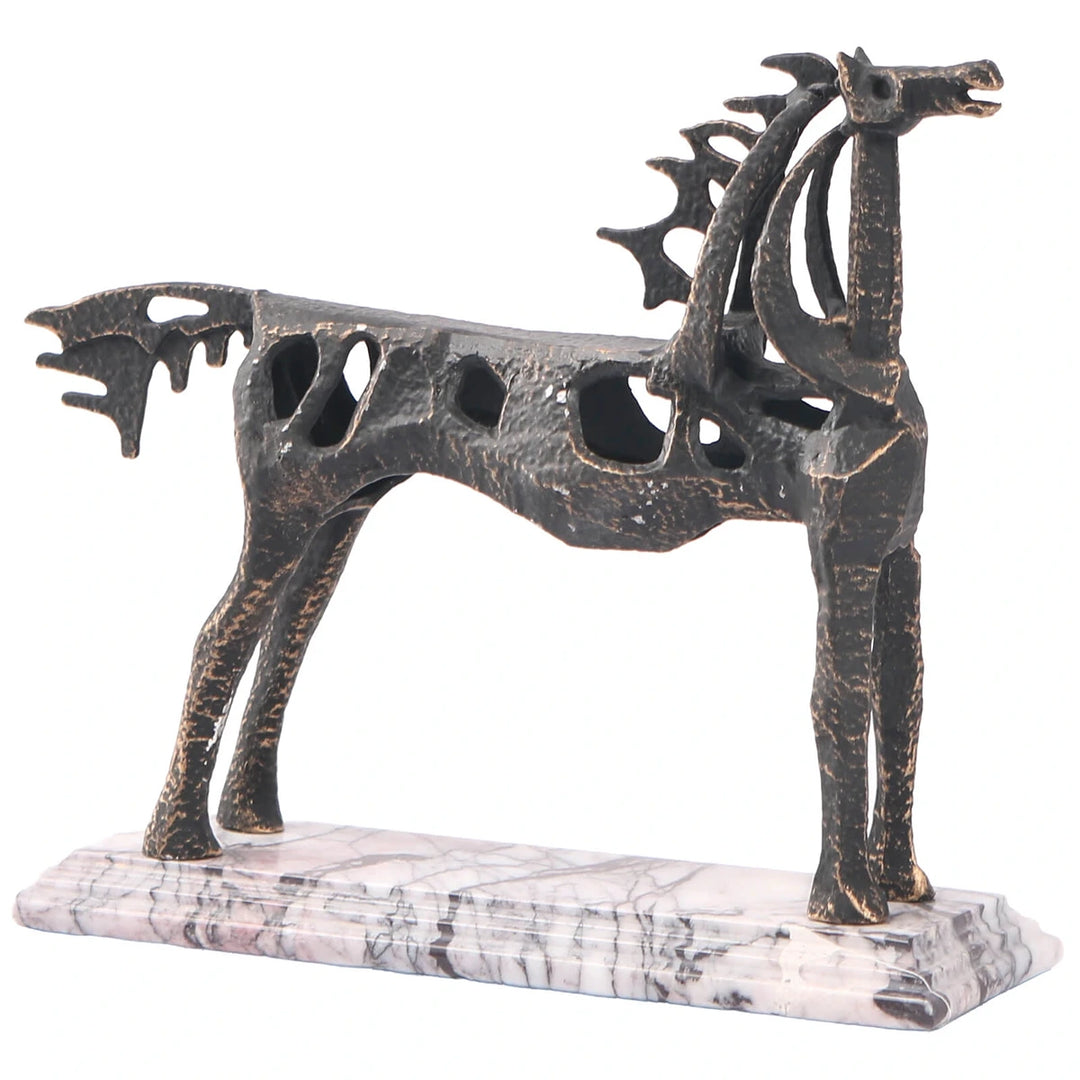 Horse Sculpture - Dark Bronze