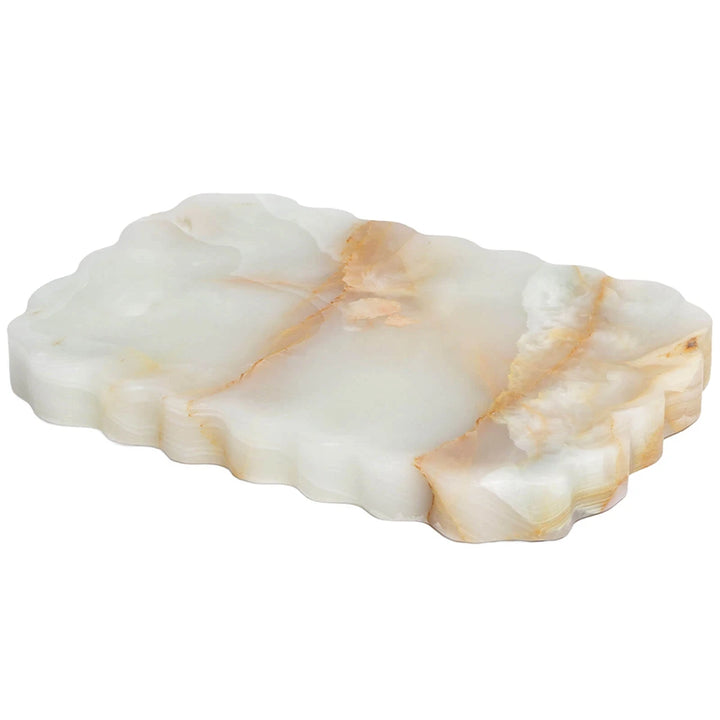 Freeform Tray - Snow Plum Marble