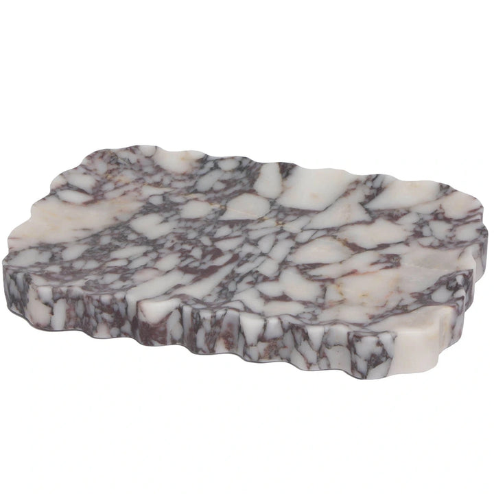 Freeform Tray - Bulgari Purple Marble