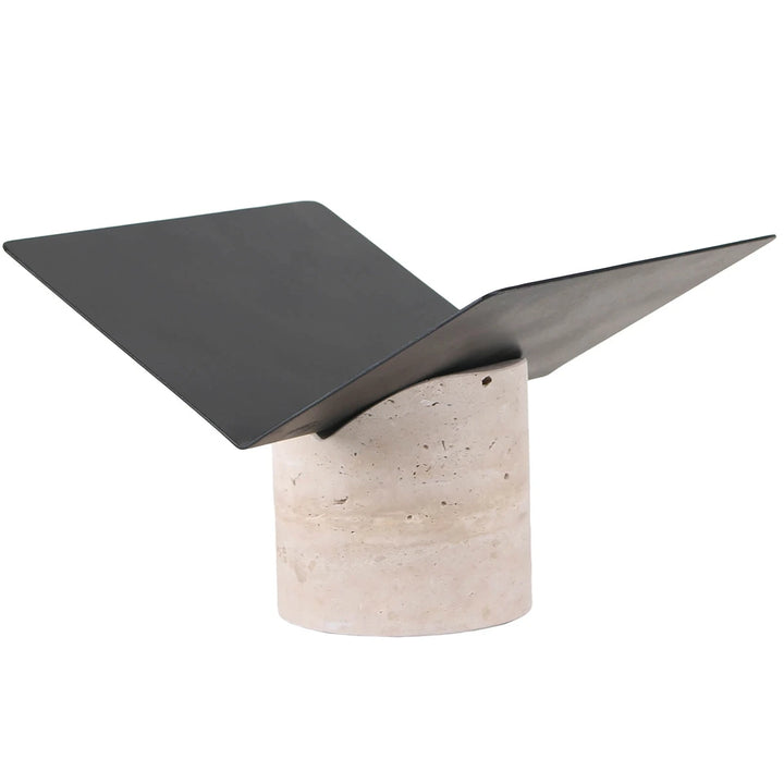 Magazine Holder - Travertine