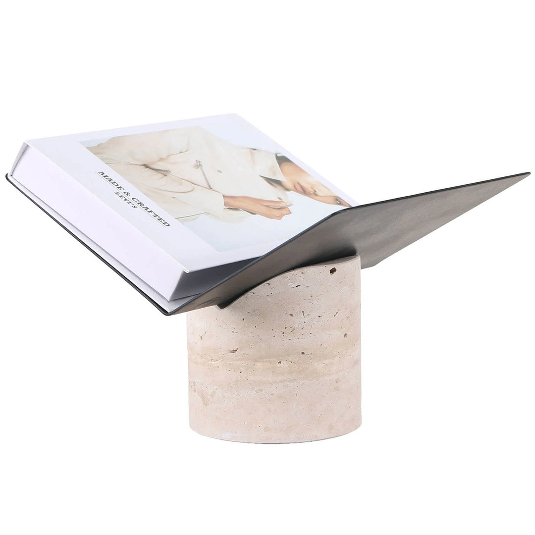 Magazine Holder - Travertine