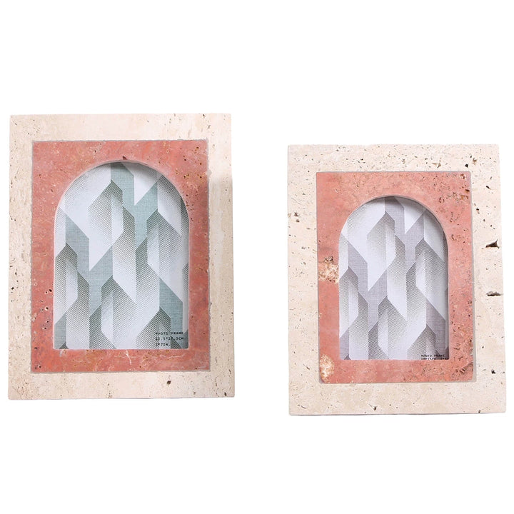 Picture Frame - Blush Marble