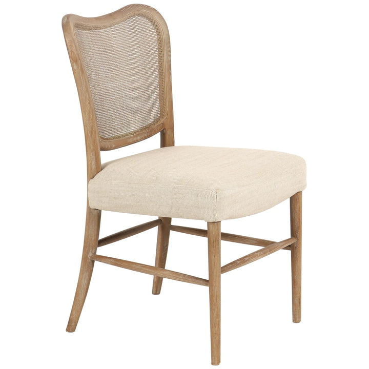 Chadlington Rattan & Natural Linen Dining Chair