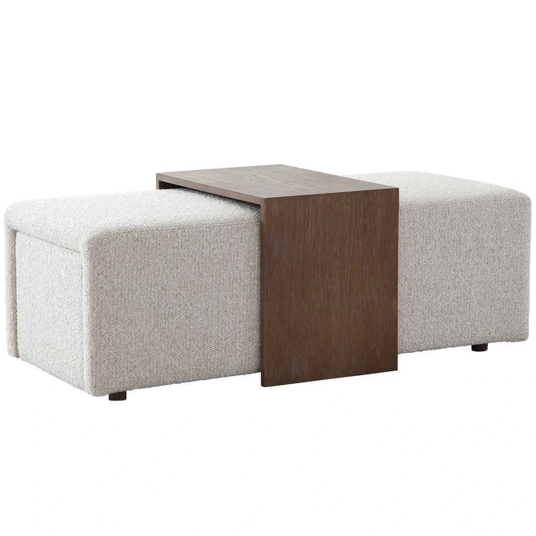 Campden Ottoman - Natural