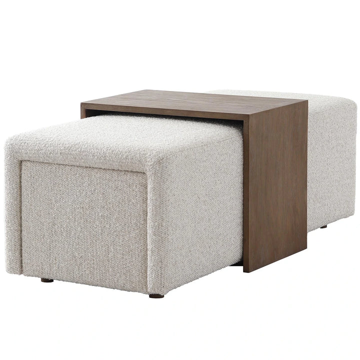 Campden Ottoman - Natural