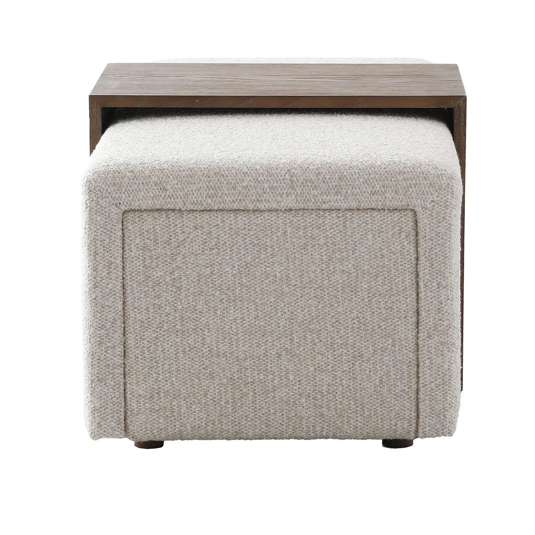 Campden Ottoman - Natural