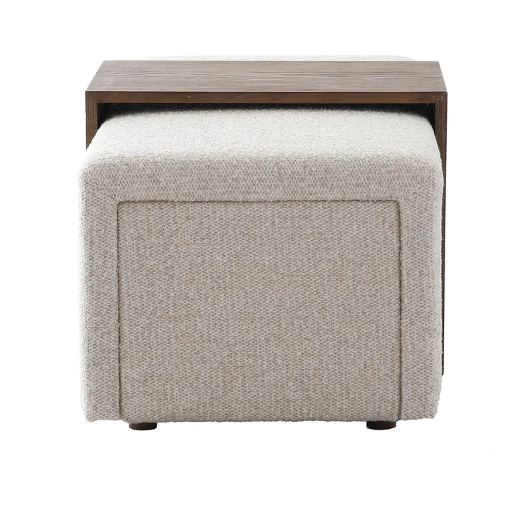 Campden Ottoman - Natural