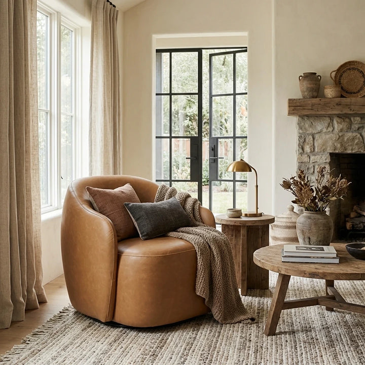 Hazleton Swivel Accent Chair