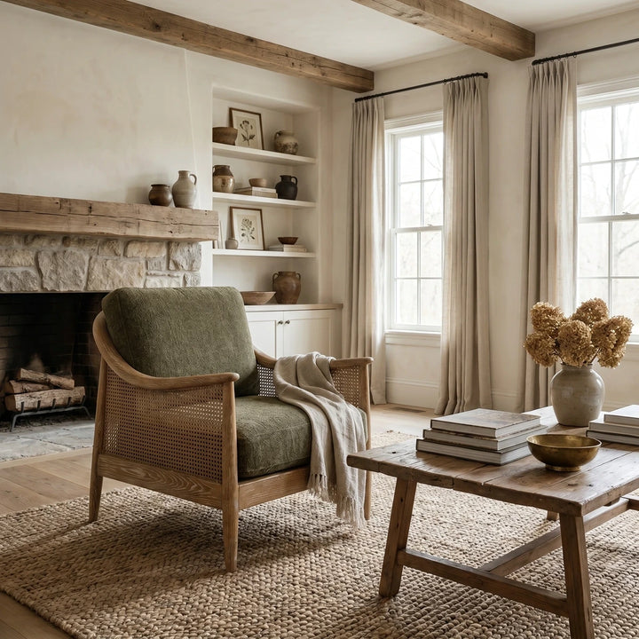 Chadlington Accent Chair - Bottle Green