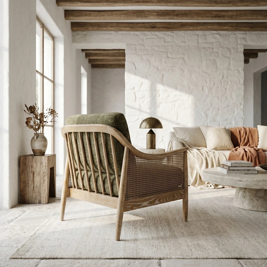 Chadlington Accent Chair - Bottle Green