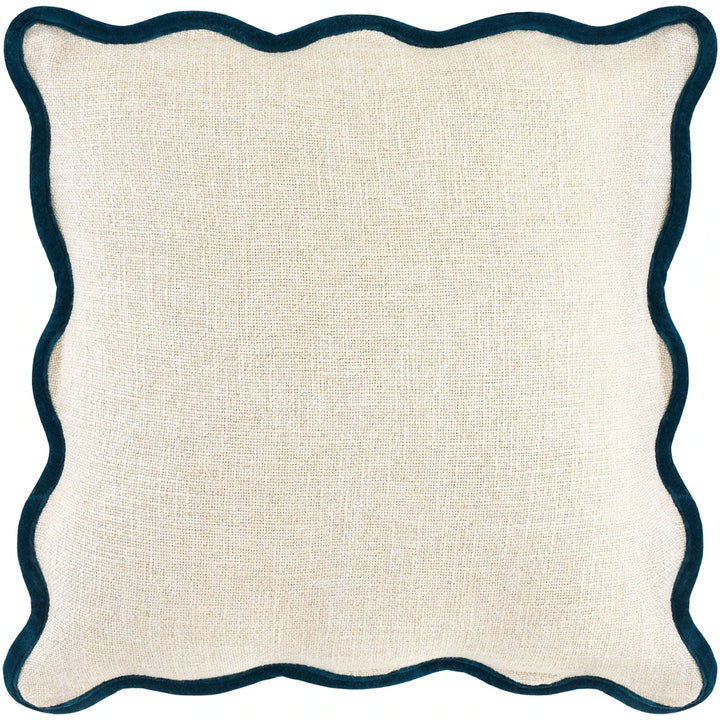 Caliza Woven Cushion 51x51cm - Peacock