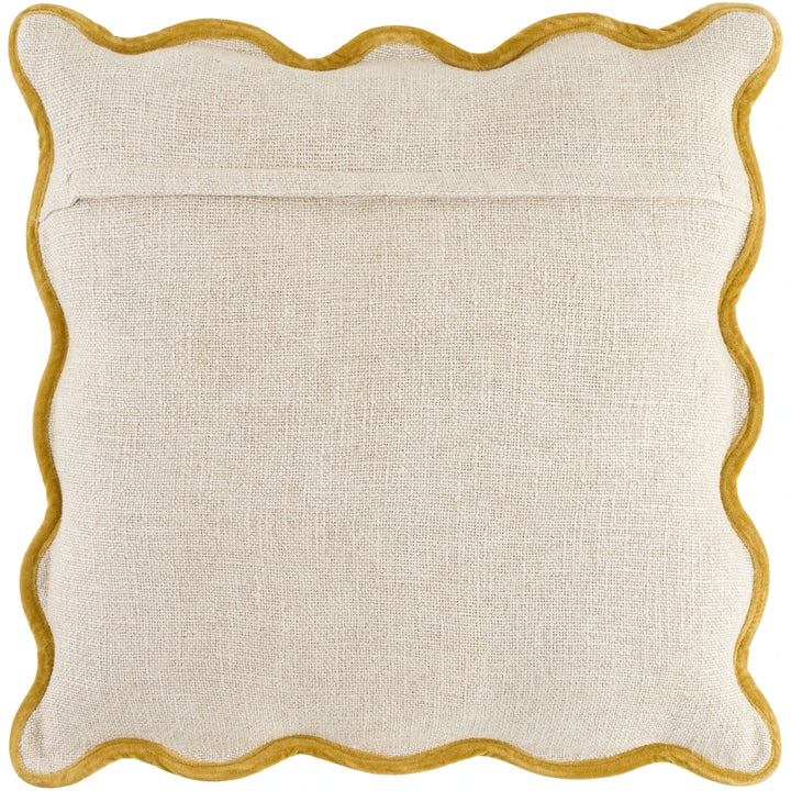 Caliza Woven Cushion 51x51cm - Mustard