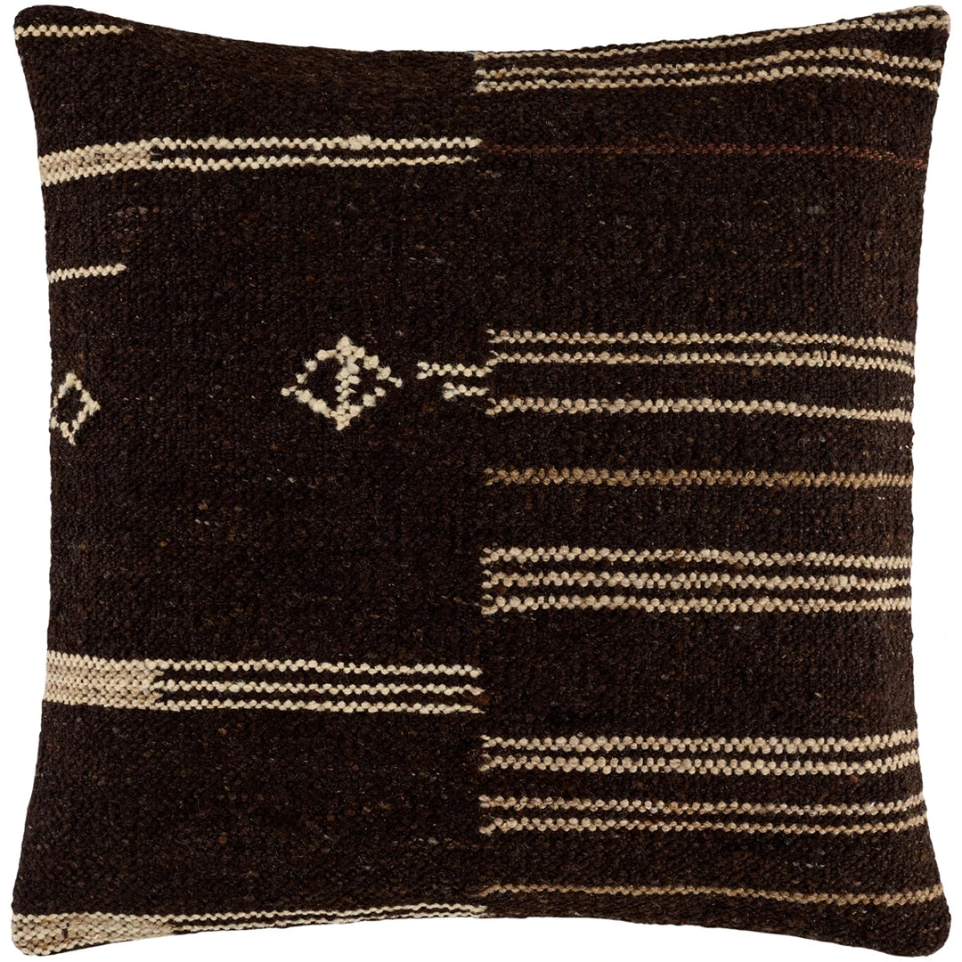 Solea Hand Woven Cushion 51x51cm - Dark