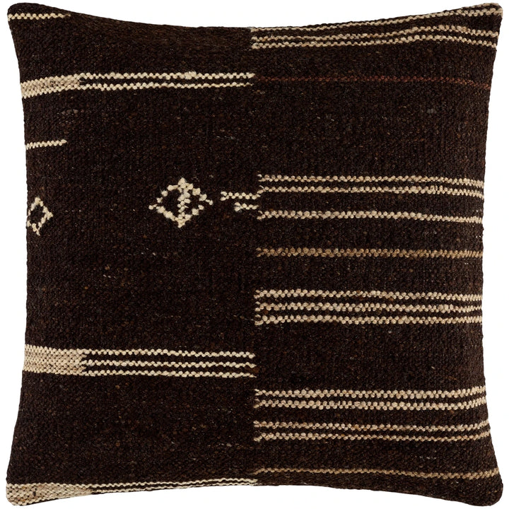Solea Hand Woven Cushion 51x51cm - Dark