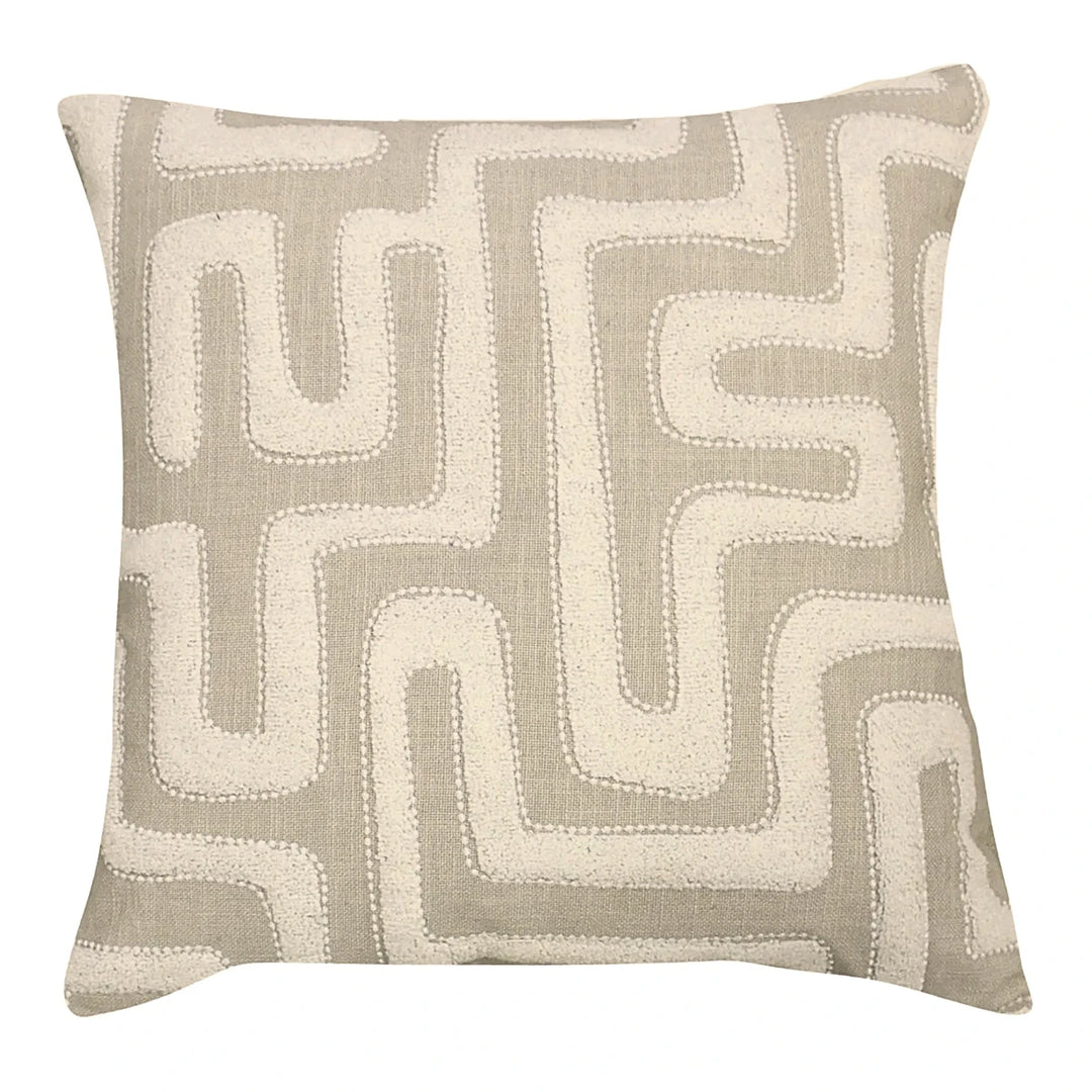 Kovner Woven Cushion 51x51cm - Beige