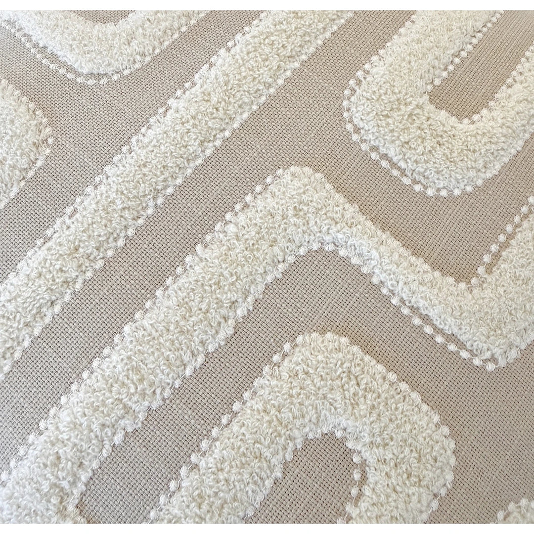 Kovner Woven Cushion 51x51cm - Beige