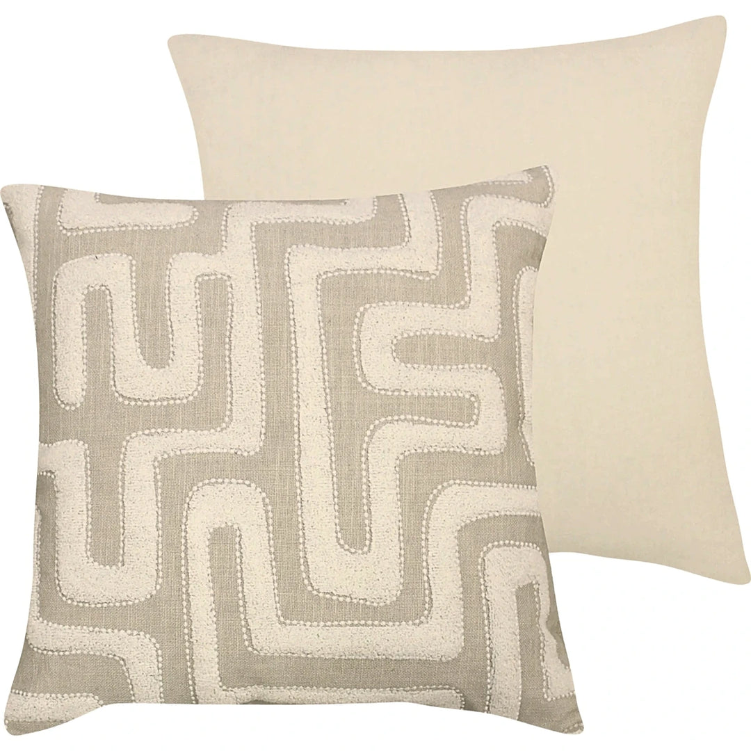 Kovner Woven Cushion 51x51cm - Beige