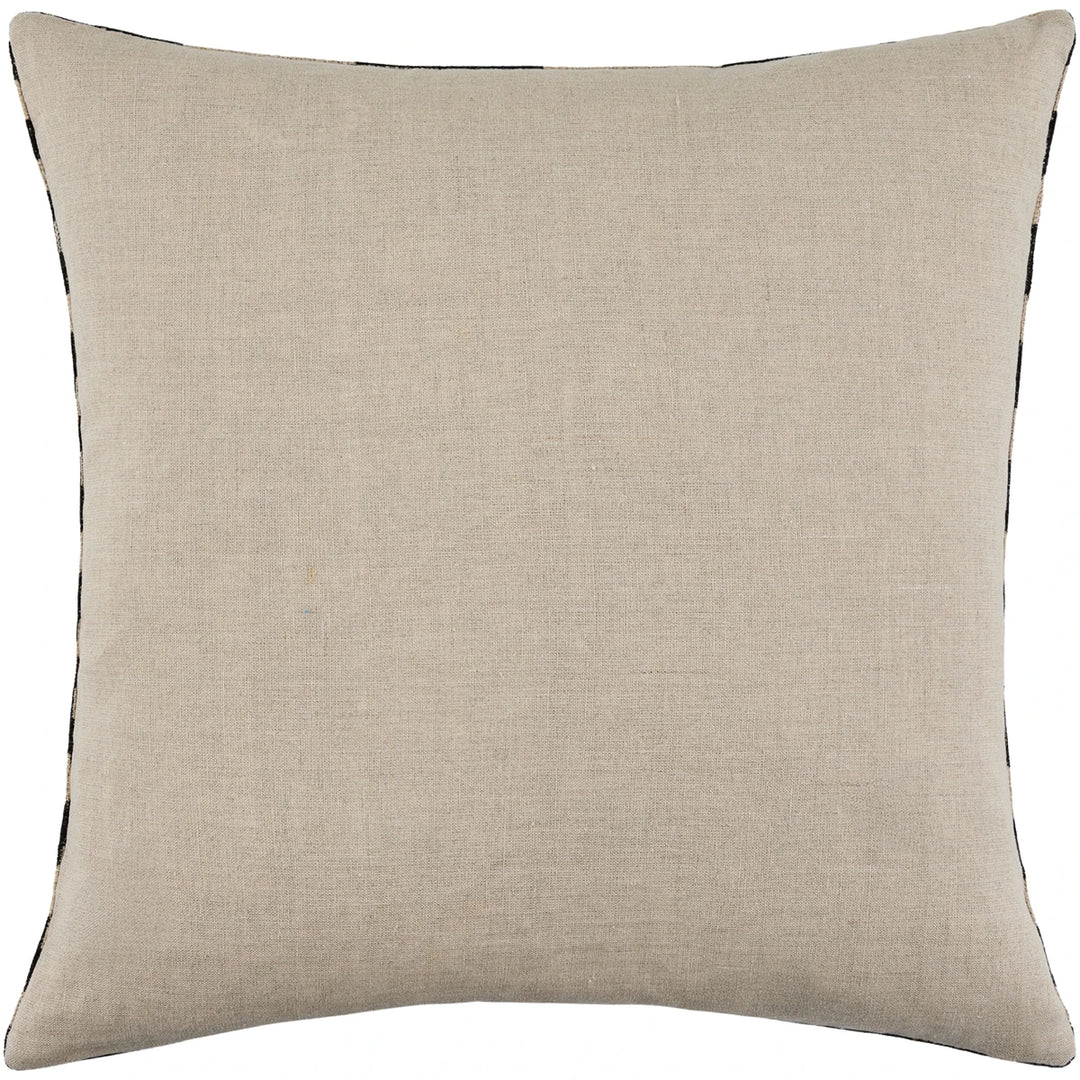 Marzano Hand Woven Cushion 51x51cm - Black