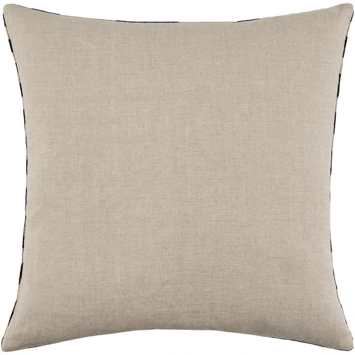 Marzano Hand Woven Cushion 51x51cm - Black