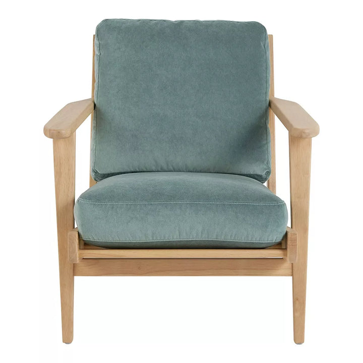 Jules Armchair - Celadeon Blue Velvet